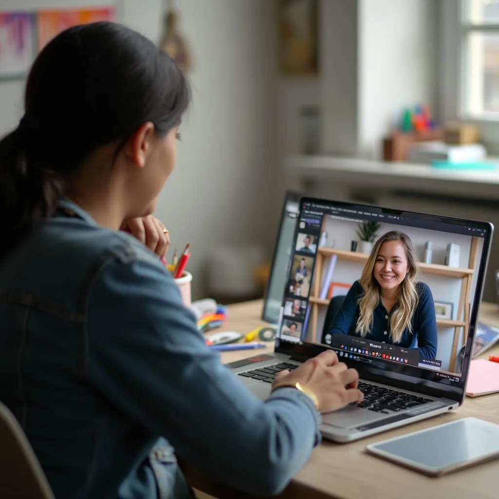 Sesión de mentoría online