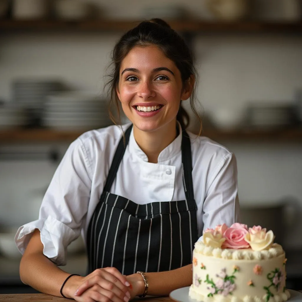 Lucía Fernández, Chef Pastelera